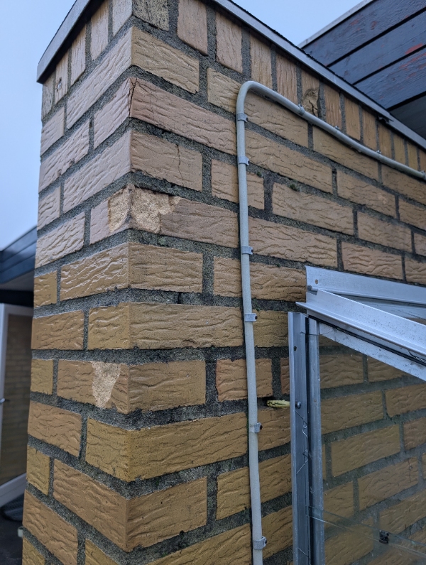 Udbedring af mursten og fuge