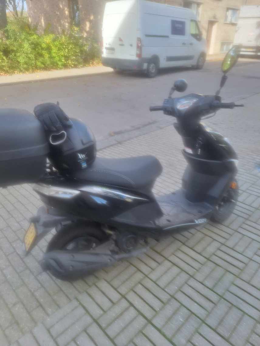 Transport af knallert