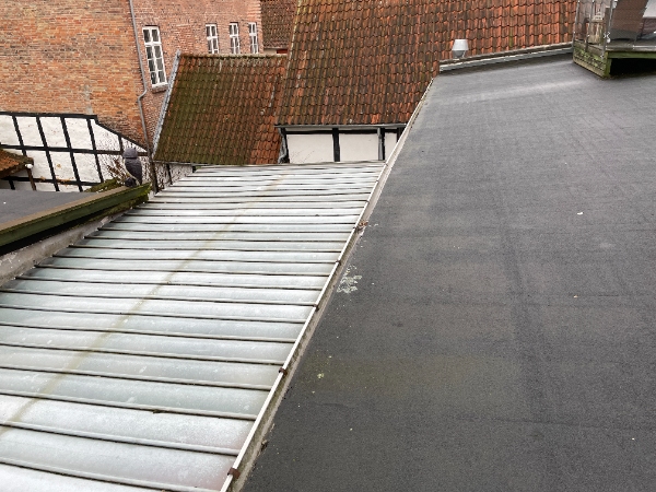 Demontering af terrasse tag fag