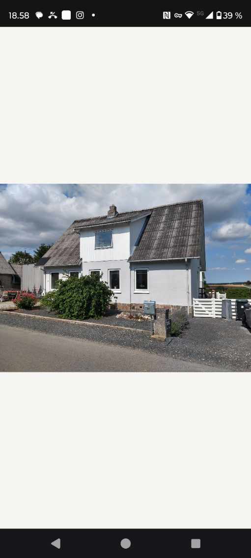 Maling af kvist og 2 gavle