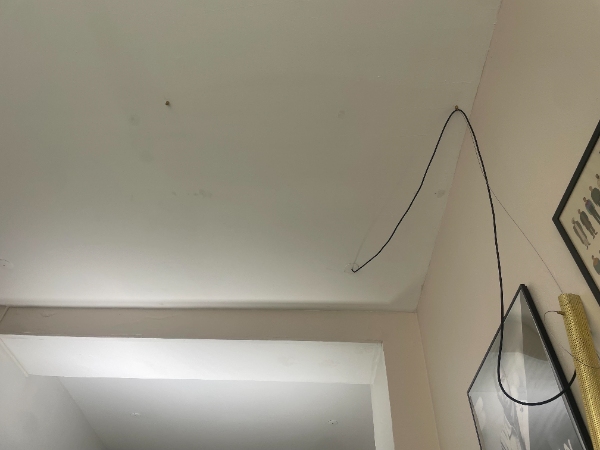 Lampe skal fikses