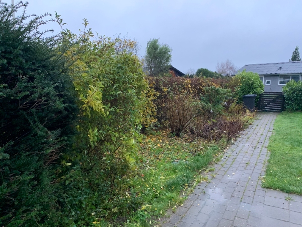 Lægning af fliser i indkørsel