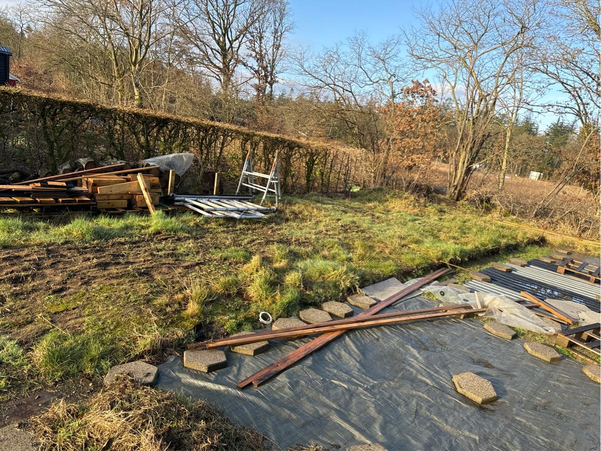 Planering af have så den er klar til græs