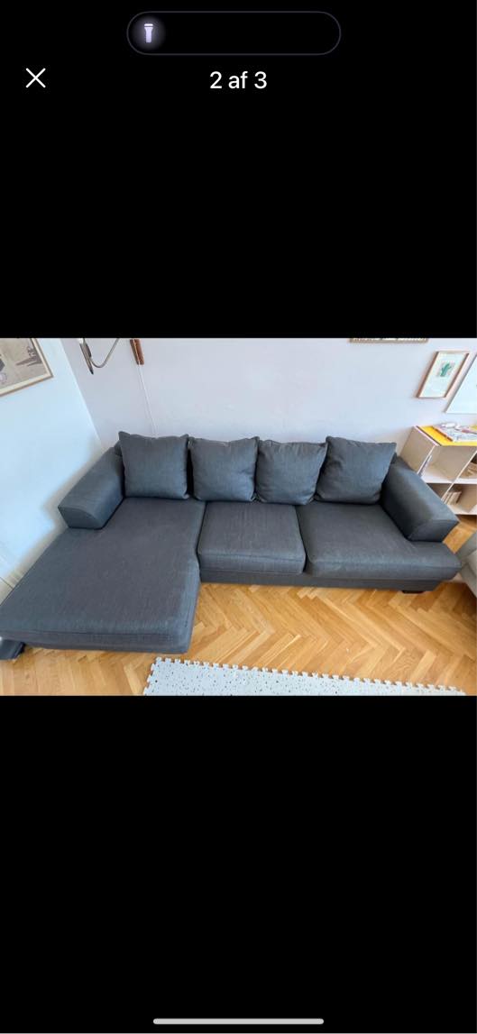 Hjælp til sofa afhentning