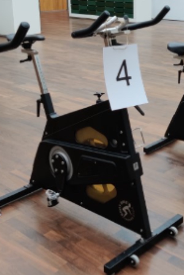 Transport af spinningcykel 3 km