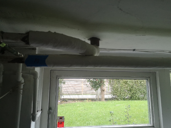 Fjerne asbest på rør i kælder