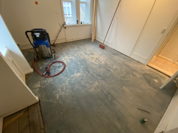 Slibning af trægulv