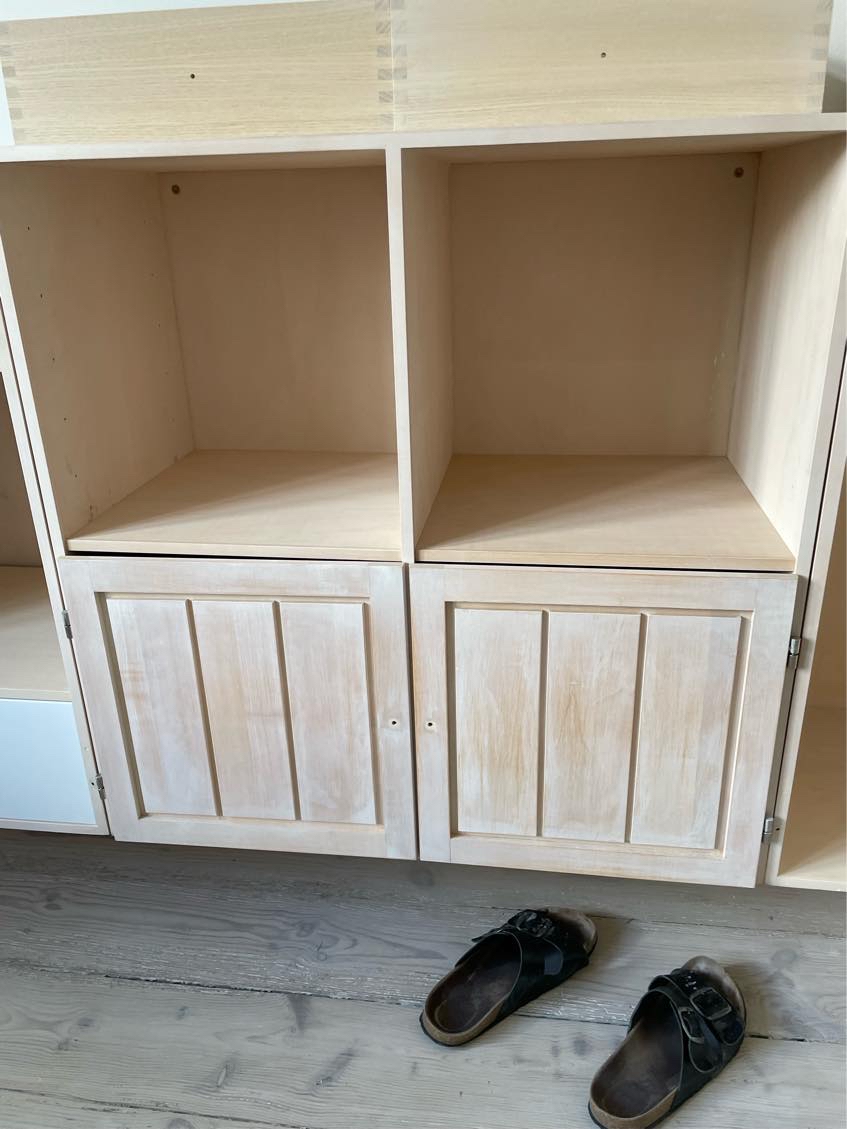 Opsætning af Kube reol m.m.