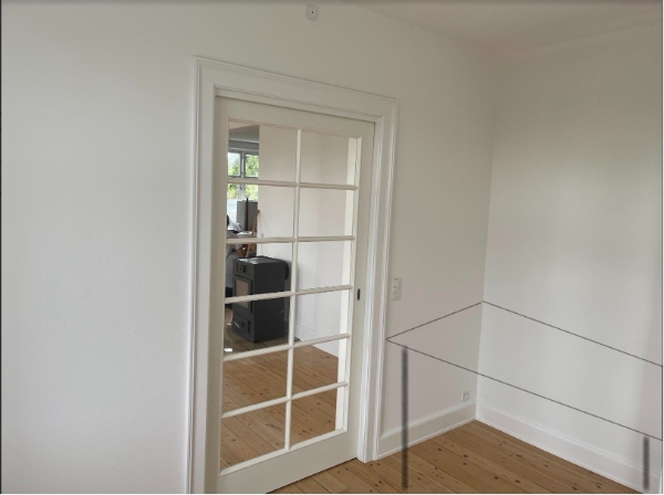 skære og sætte hylder op