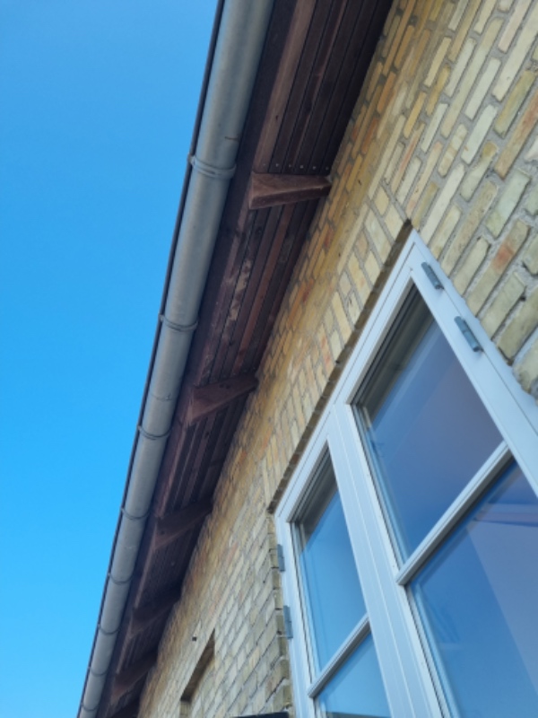 Stillads og maler til hus