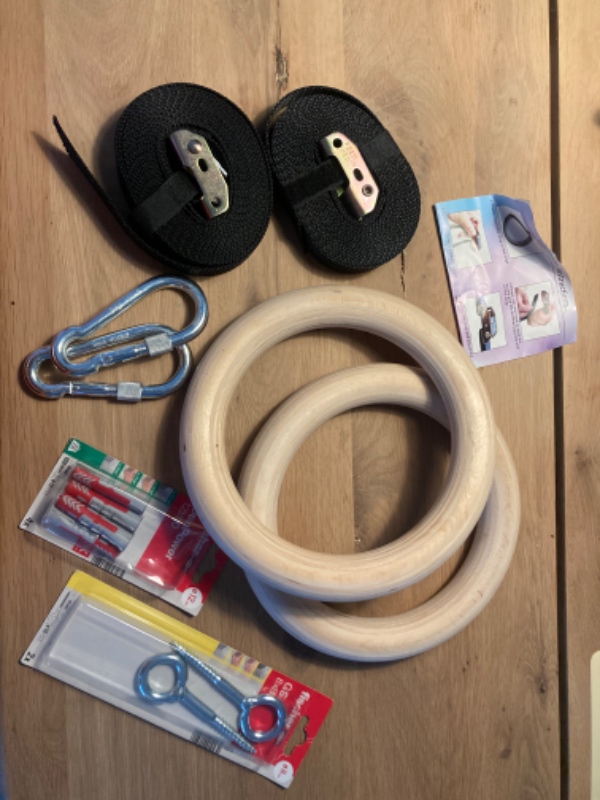 Ophæng af gymnastikringe