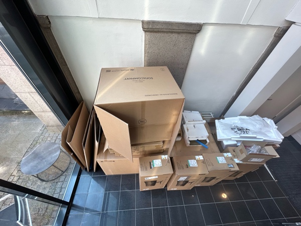 Afhentning og bortskaffelse af pap