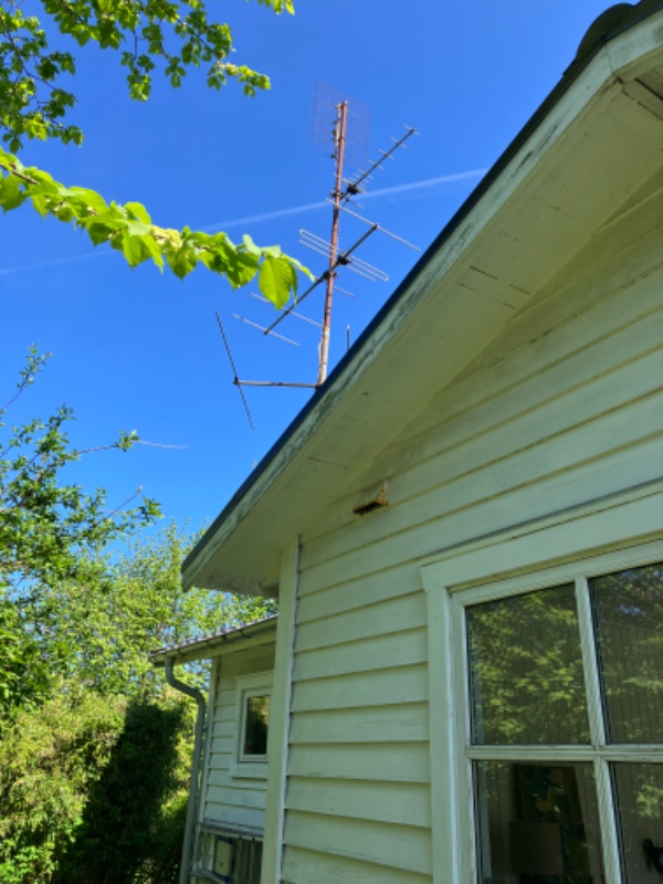 Nedtagning af antenne