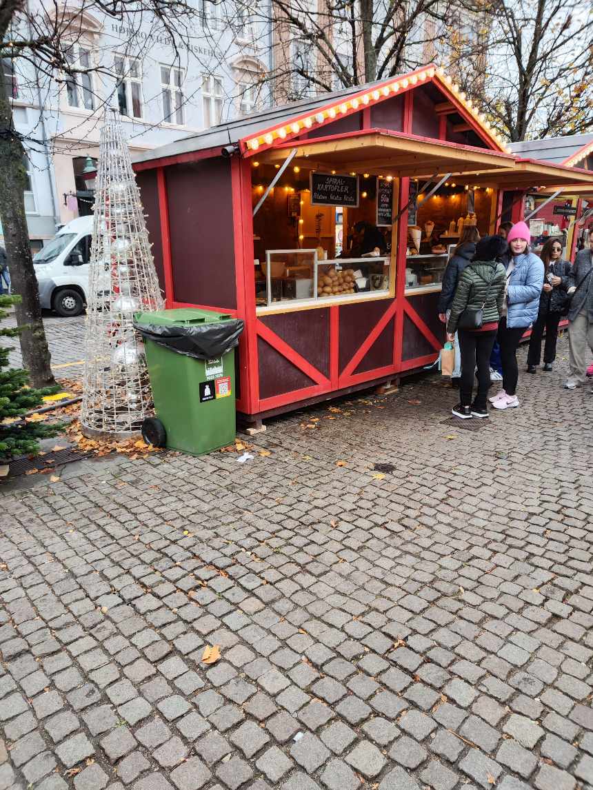 Rengøring af julebod