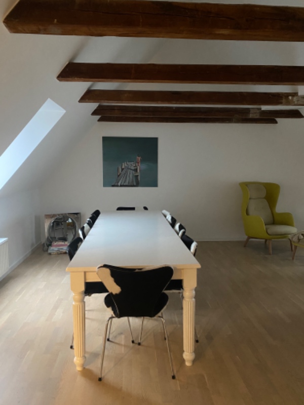 Ophængning af lampe