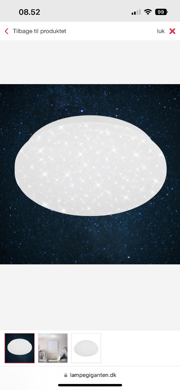 Montering af 10 loftlamper