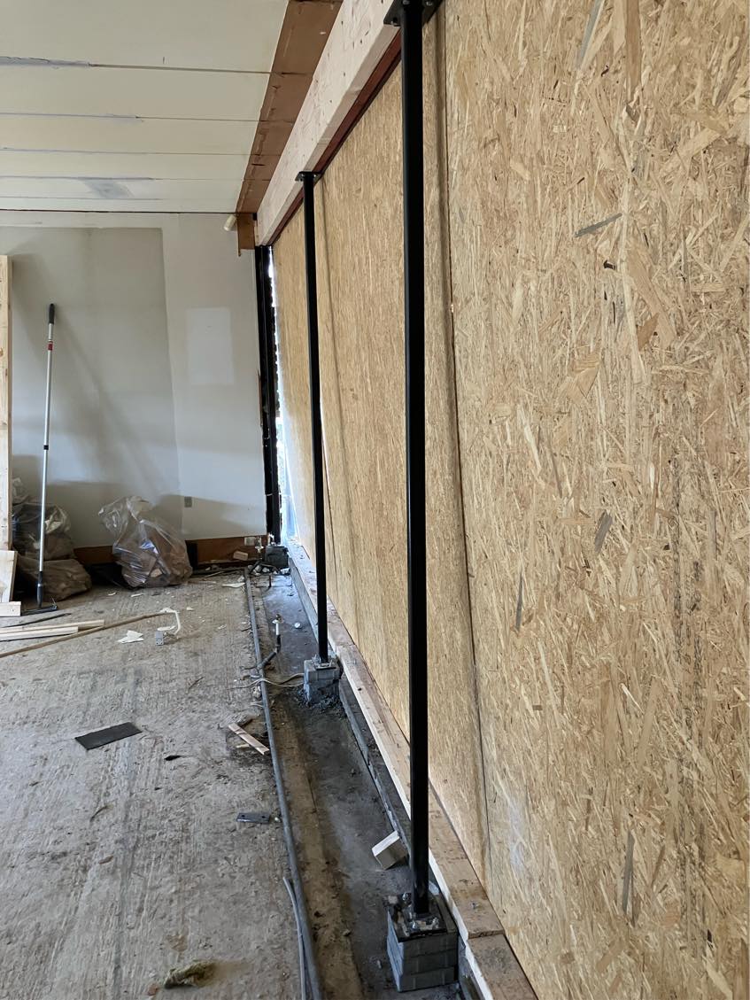 Montering af store vinduer