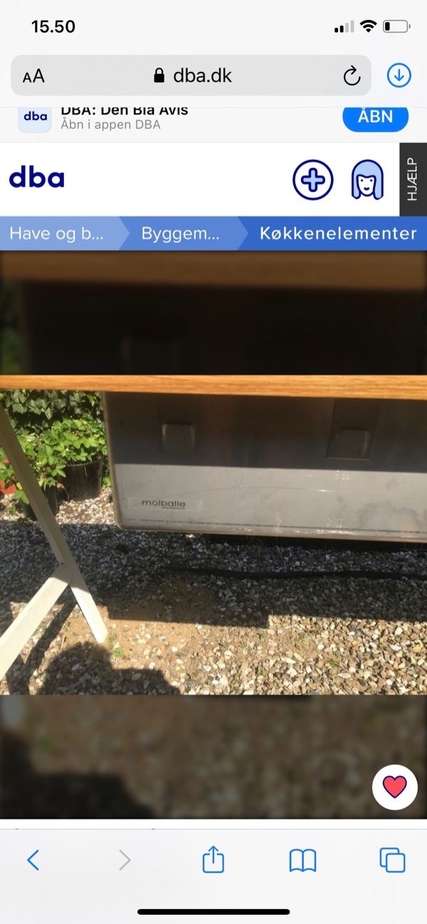 Udskiftning af køkkenbordplade (Tømrer / VVS / Handyman)