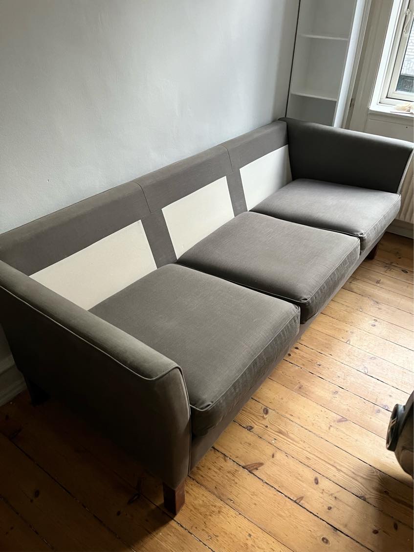 Rens af sofa og ottoman