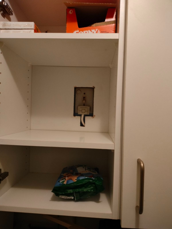 Installering af opvaskemaskine.