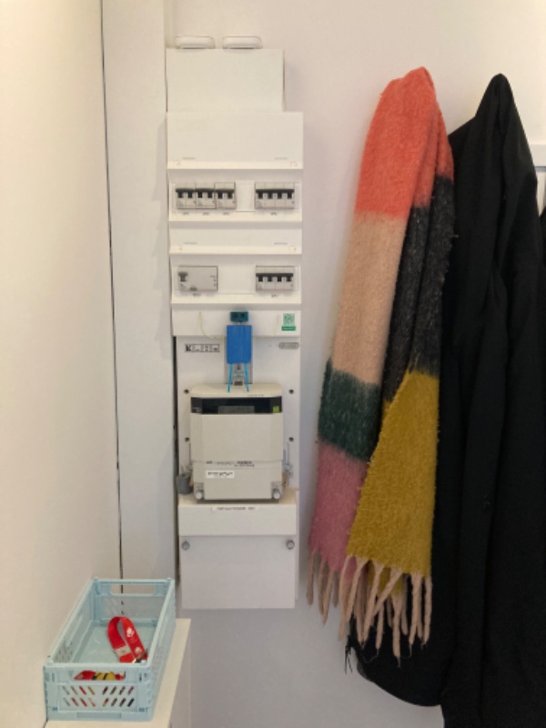 Lave kasse/skjuler til eltavle