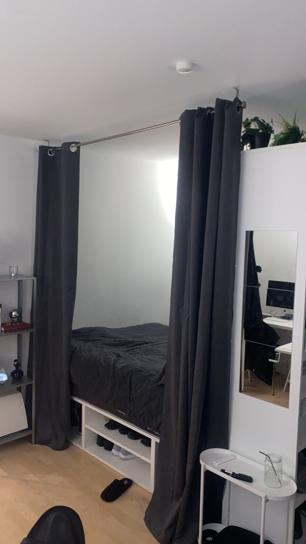 Opsætning af gardinstang