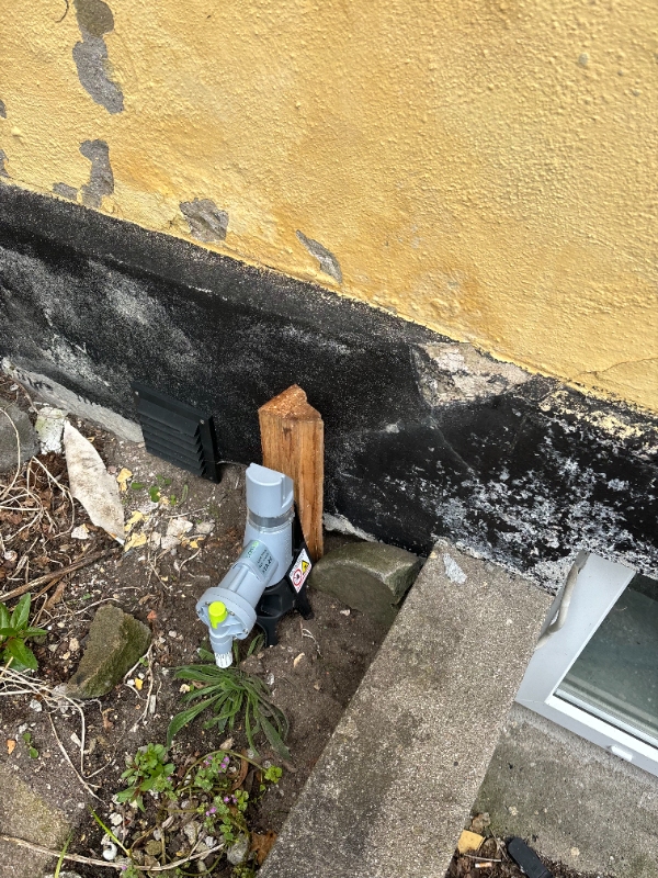 Reparation af sokkelhuller