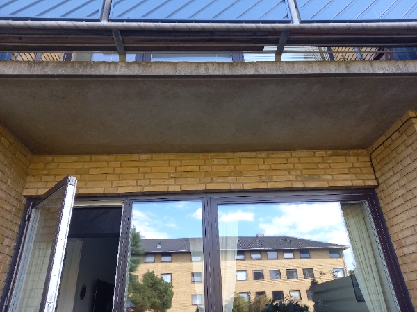 Markise opsætning. 3 m lang