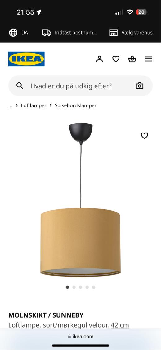 Opsætning af loft lamper