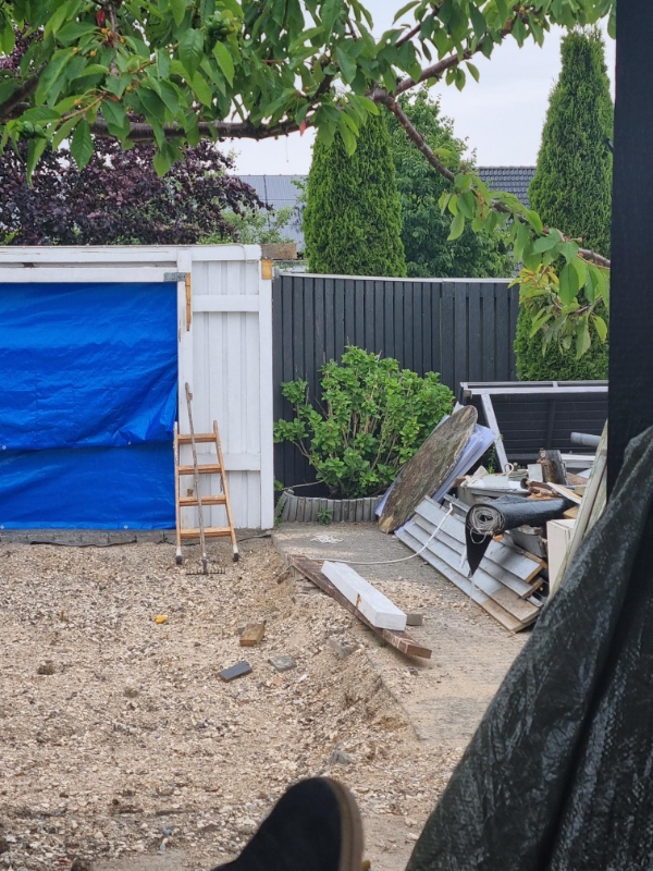 Gravearbejde - forberedelse til fundament