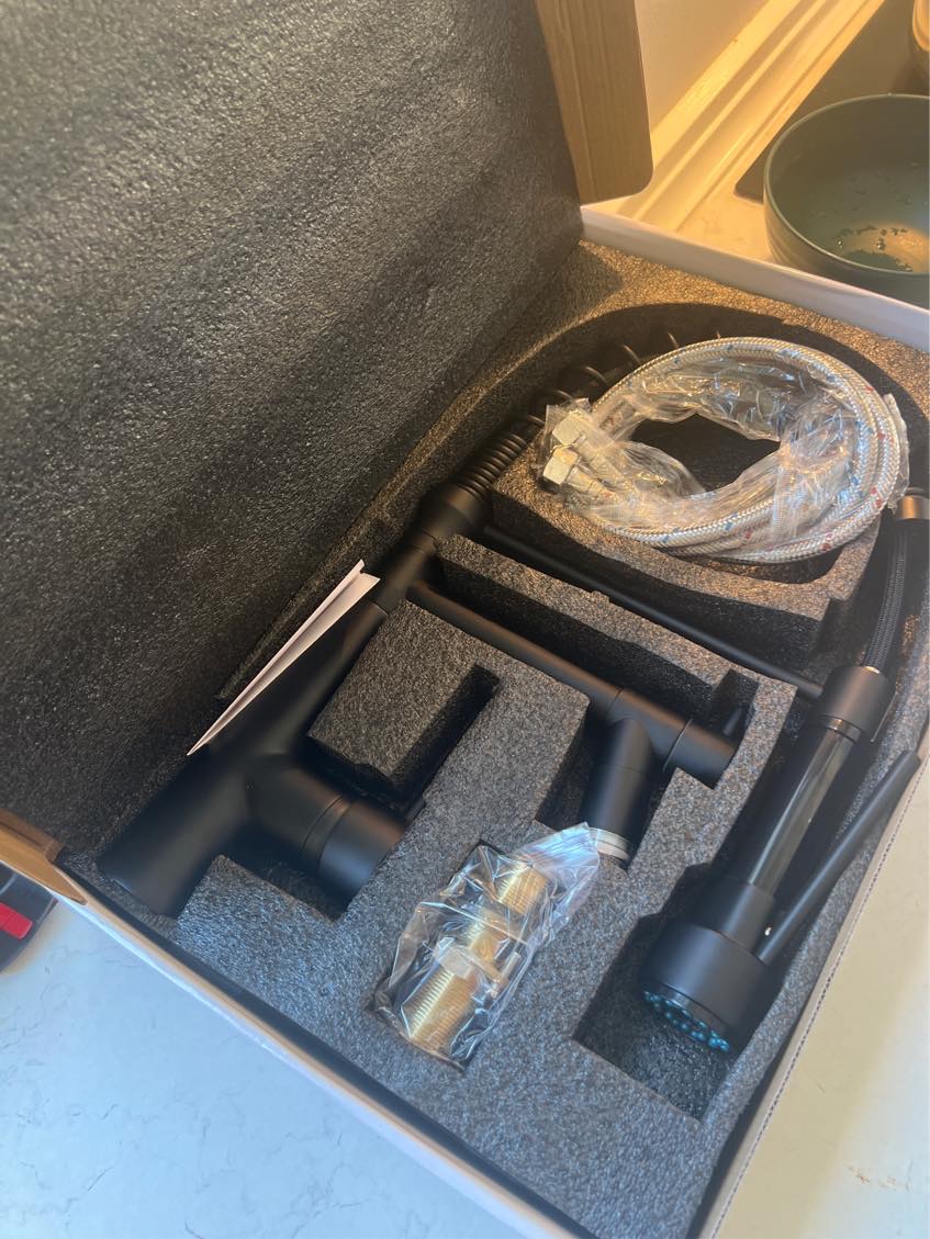 Replace kitchen sink tap