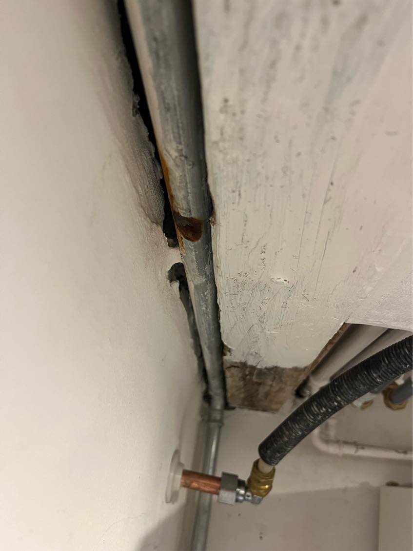 Udskiftning af vandrør