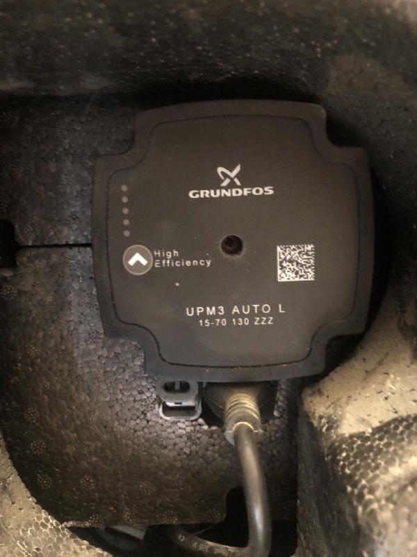 Udskiftning af Grundfos Cirkulationspumpe