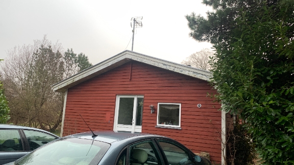 Malet vindskeder