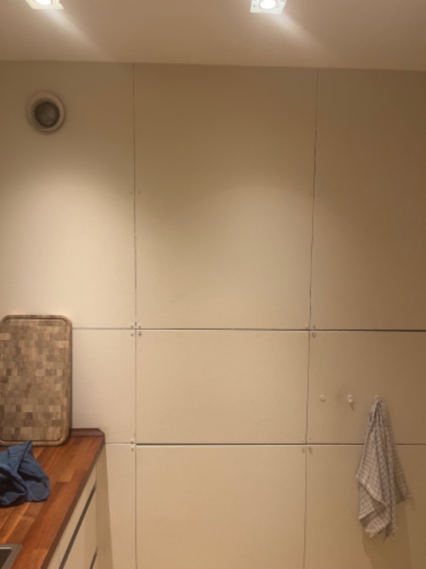 Opsætning og montering af akustikplader