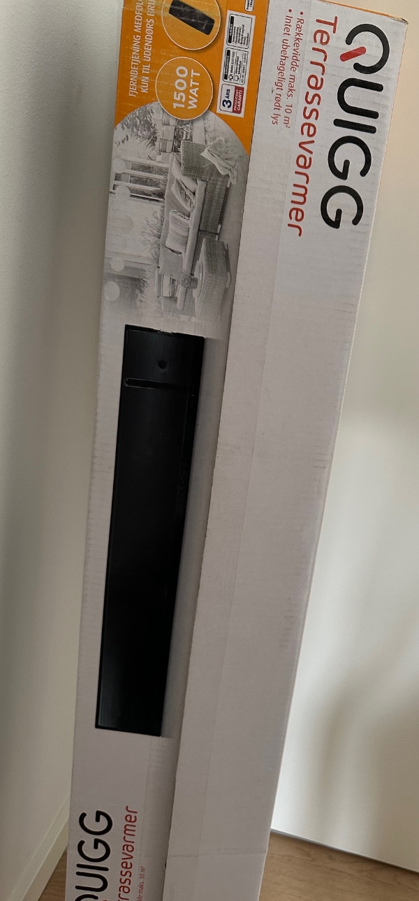 Samling af el-terrassevarmer