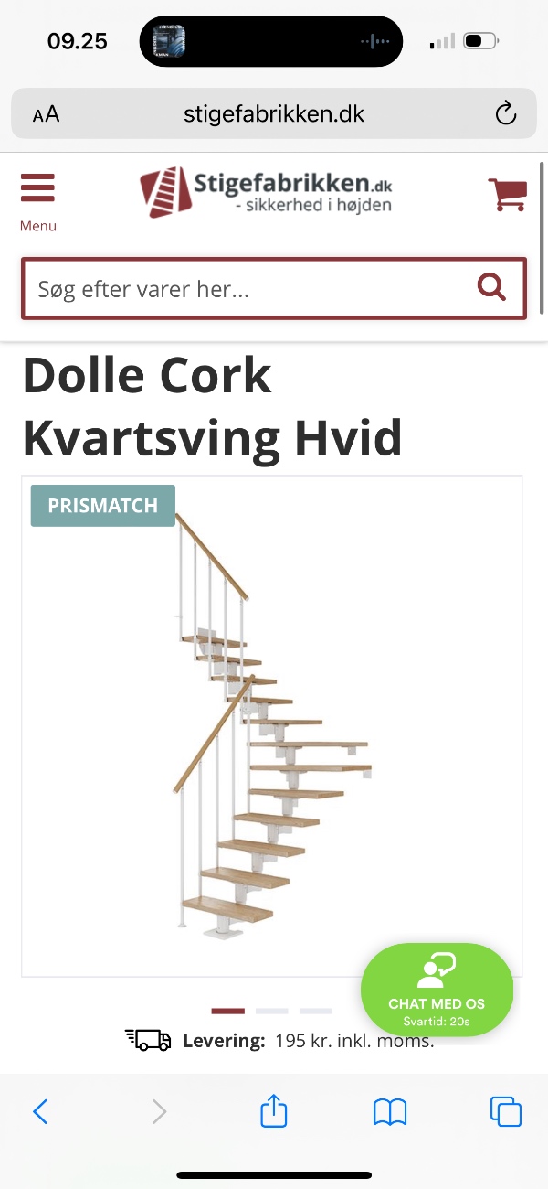 Montering af trappe og etablering af gulv