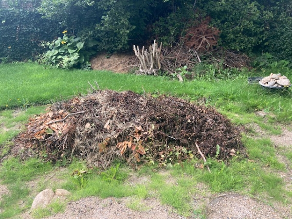 Bortkørsel af div haveaffald