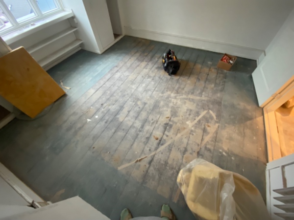 Slibning af trægulv