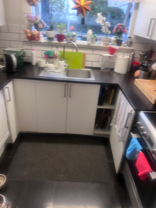 Montering af nye Bordplade og afmontering af den gamle