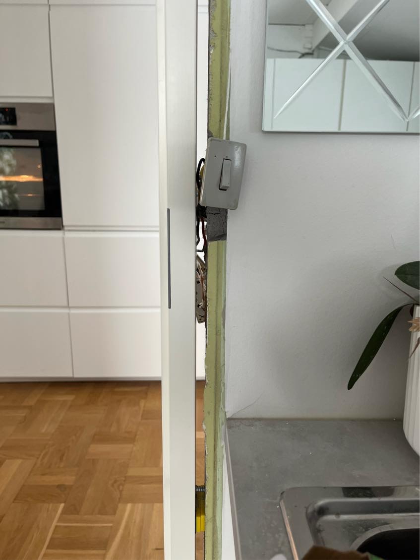 Flytning af gamle stikkontakter fra gerigt til væg