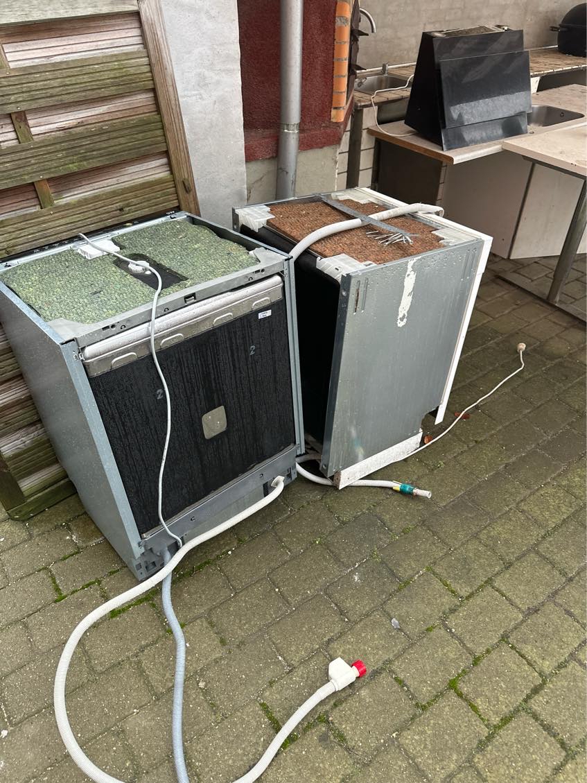 Fjerne 2 opvaske maskiner virker