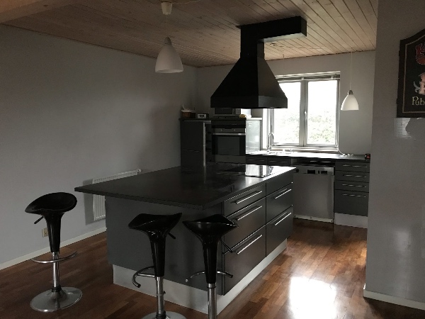 Maling af vægge stue og gang