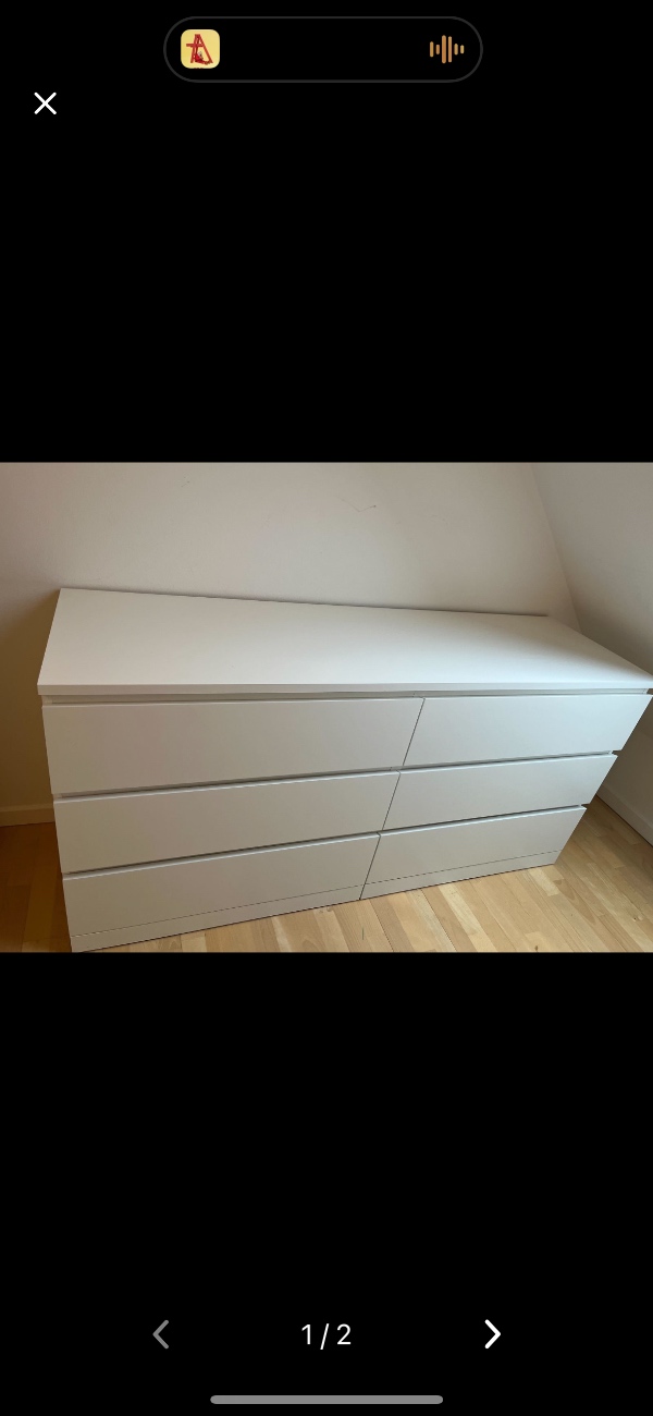 Hente kommode via DBA og levere i 4.etasje