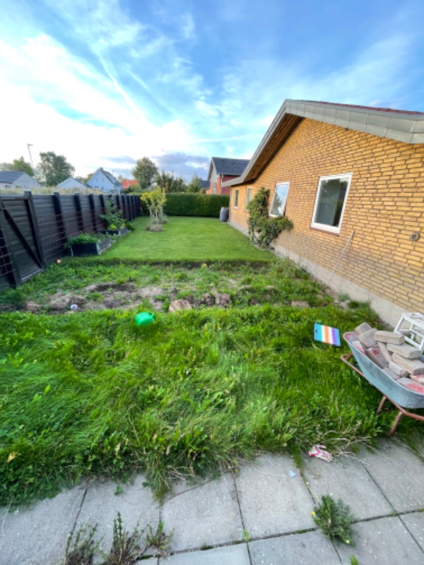 Etablering af terasse