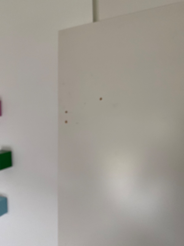 Montere frontlåge køleskab på skabslåge