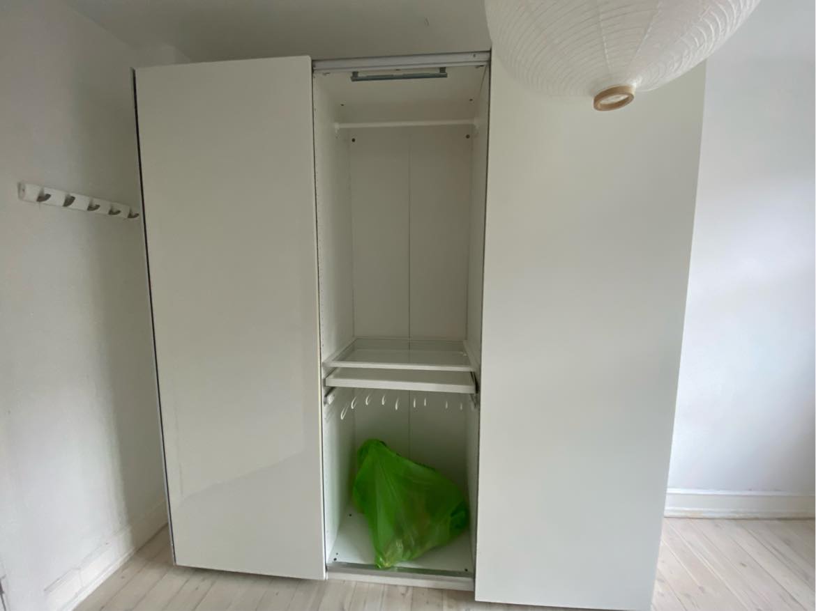 Flytte IKEA pax skat til andet rum