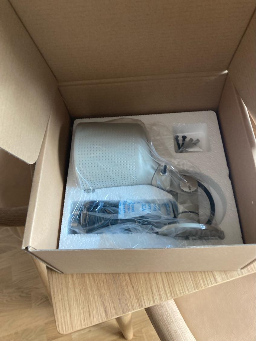 Ophængning af lampe