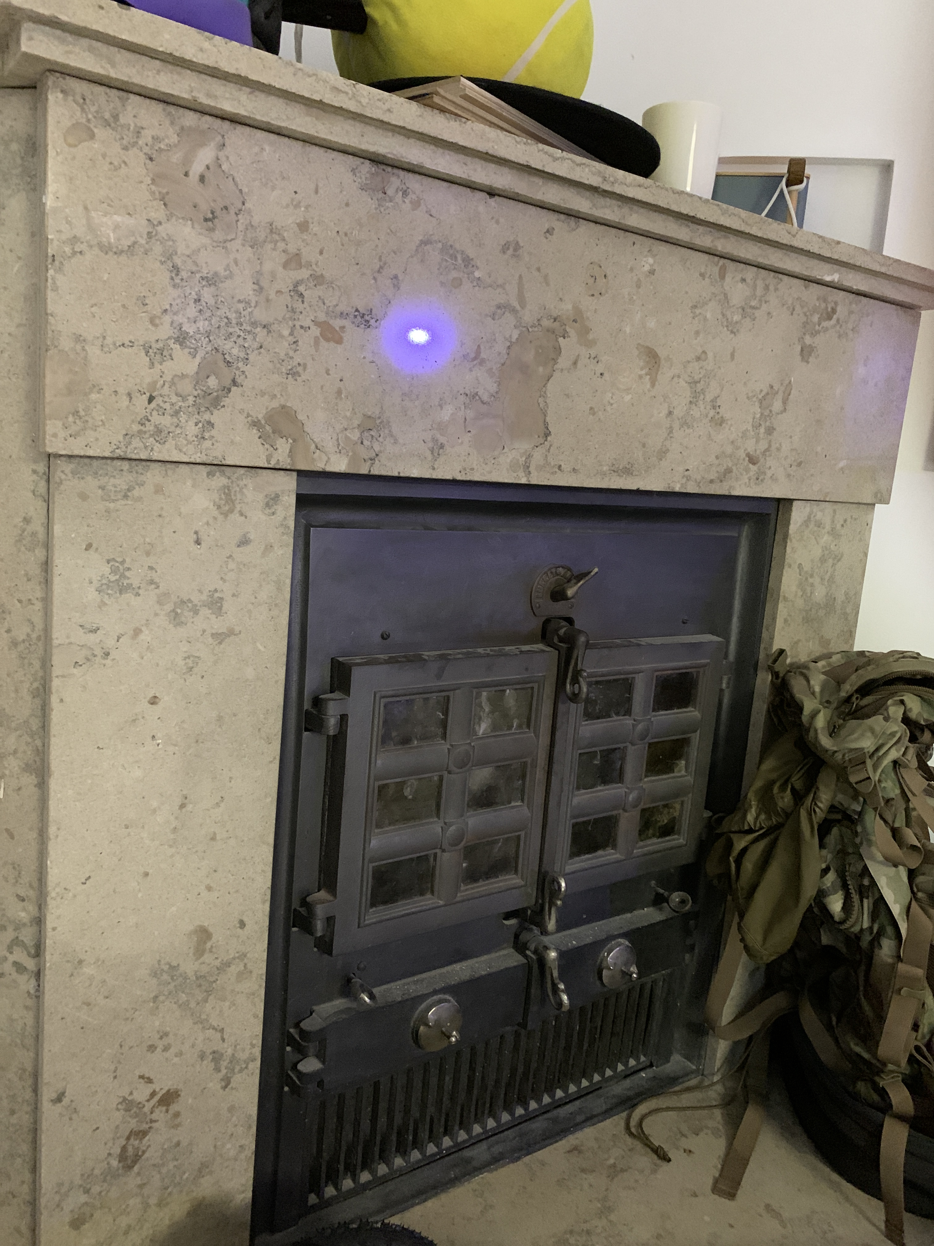 Fjernelse af pejs på Frederiksberg