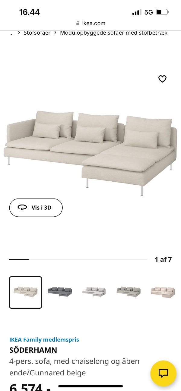Samle sofa